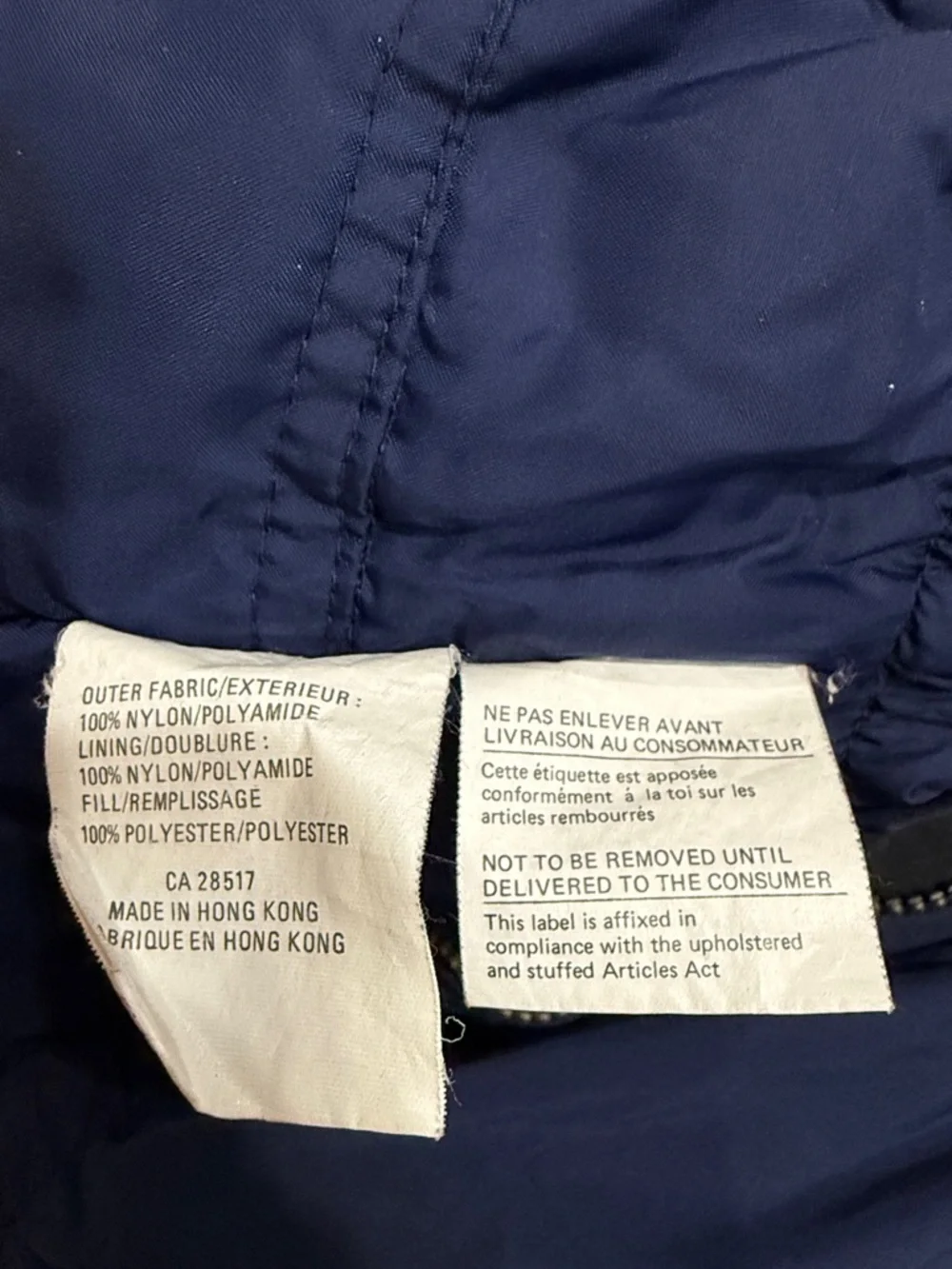 Vintage Fera Skiwear Ski Jacket Coat Women’s‎ Size 10 Navy/Black/White